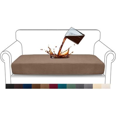 Granbest Premium Wasserdichter Jacquard Sitzkissenbezug für 2-Sitzer Couch