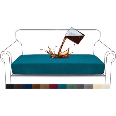Granbest Premium Wasserdichter Jacquard Sitzkissenbezug für 2-Sitzer Couch
