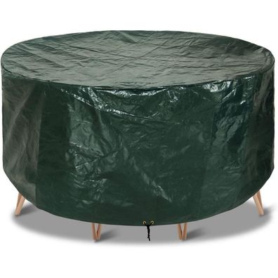 RICHIE Wasserdichte Gartentischabdeckung 300x90cm, Outdoor-Tischabdeckung für