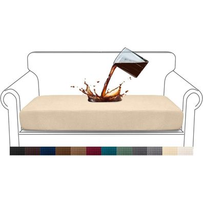 Granbest Premium Wasserdichter Jacquard Sitzkissenbezug für 2-Sitzer Couch