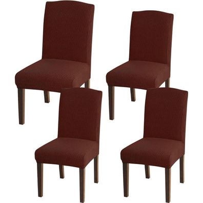 Granbest Stuhlhussen im 4er Set, hohe Dehnung, Jacquard-Muster, für