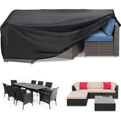 RICHIE 420D Oxford Gartenmöbel Abdeckung wasserdicht 270x180x90cm für