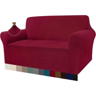 Granbest High Stretch Sofabezug Jacquard Elastische Sofahusse für Wohnzimmer, 2