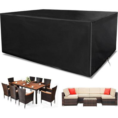 Funshot Gartenmöbel Abdeckung Wasserdicht 150x90x70CM - 420D Oxford, UV-Schutz