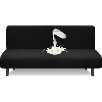Granbest Wasserdichte Armlose Futon Abdeckung - Hoher Stretch Sofabezug