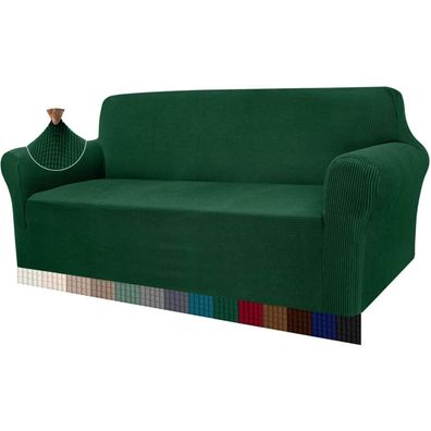 Granbest High Stretch Sofabezug Jacquard Elastische Sofahusse für 3-Sitzer