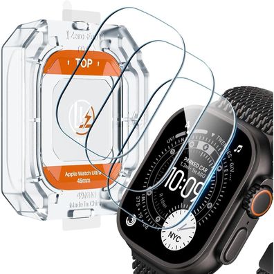 LK Displayschutzfolie für Apple Watch Ultra 3/2/Ultra 49mm - 3 Stück, 9H