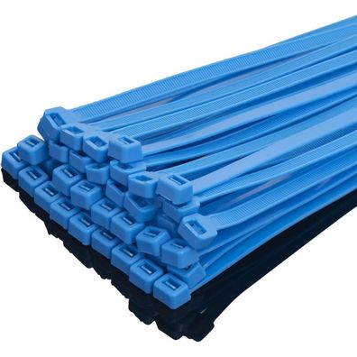 XINGO 100 Stück Premium Kabelbinder, strapazierfähig, 50kg Zugfestigkeit