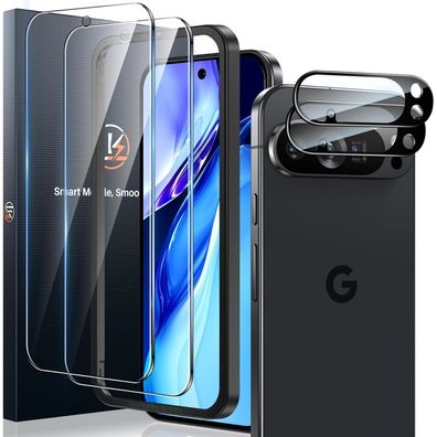 LK 2 + 2 Schutzfolie für Google Pixel 10 Pro: 2x Displayschutz & 2x Kameraschutz