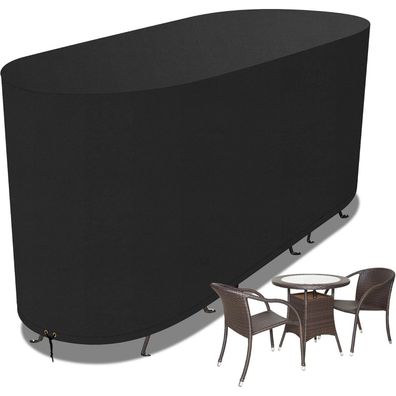 Funshot Bistro Set Abdeckung, Wasserdichte 420D Oxford Gewebe Gartenmöbel
