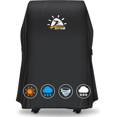 Zettum Grillabdeckung 76 cm für Weber Spirit 210, Heavy Duty & Wasserdicht