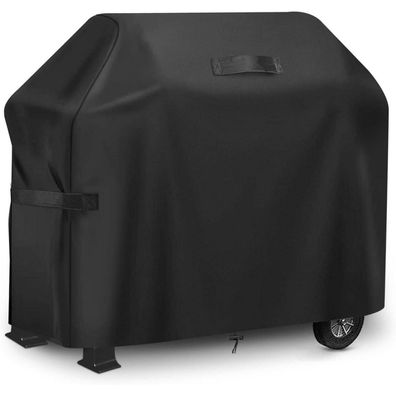 Garprovm Grill Abdeckhaube wetterfest für Gasgrill & BBQ, 183x66x130cm Schwarz