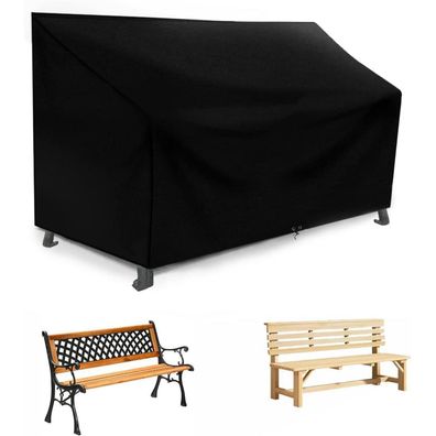 RICHIE 3-Sitzer Gartenbank Abdeckung, wasserdicht, UV-Schutz, 420D Oxford