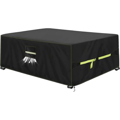 VDISRR 420D Oxford Abdeckhaube für Gartentische 250x150x90cm, Wasserdicht