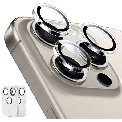 ESR Armorite Kamerasschutz für iPhone 15 Pro Max/15 Pro/14 Pro Max/14 Pro, 2