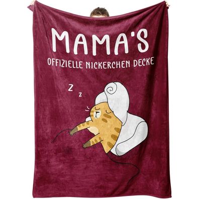 Juratar Kuscheldecke für Mama - Lustige und weiche Flanelldecke, Geschenk für