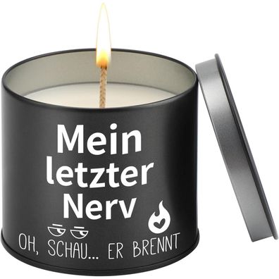 Prstenly Metall Kerze mit Spruch - Lustiges Geschenk für Männer, Papa, Opa