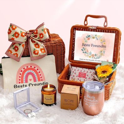 Yunnoend Geschenk für Freundin - Beste Freundin Geschenk für Geburtstag