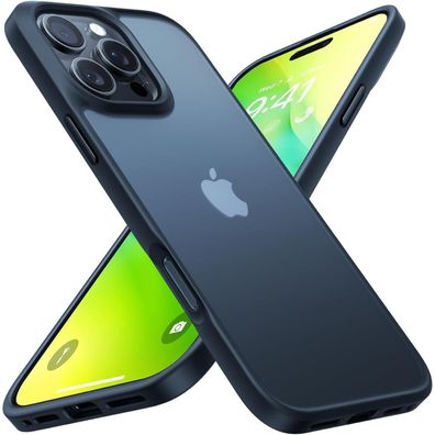 TORRAS Guardian Hülle für iPhone 16 Pro: Militärschutz, stoßfest, samtweiche