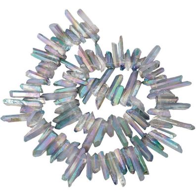 Kyeygwo Titanium Beschichtet Kristall Punkt Perlen Grobe Stein Sticks