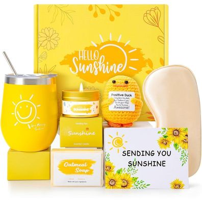 Jortine Sunshine Geschenkset für Frauen - Geburtstagsgeschenk, Freundin