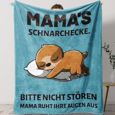 KAAYEE Mama Geschenk Kuscheldecke für Mutter zum Geburtstag, Weihnachten