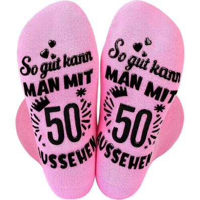 Yamitora Geburtstag Socken Damen, Baumwolle, Wadenmitte, Geschenk für Frauen