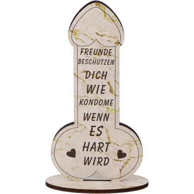 Giftota Holz Gästebuch für beste Freundin - Lustiges Geburtstagsgeschenk für