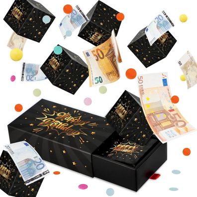 Giftota Upgrade DIY Überraschungsbox, Happy Birthday Pop Up Explosionsbox mit