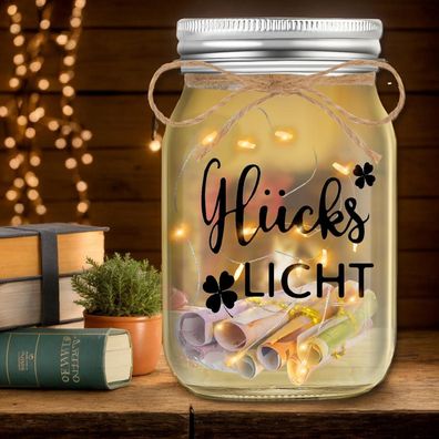 Johiux Glückslicht LED Flaschenlicht - Magische Atmosphäre für besondere
