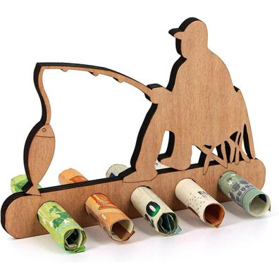 Giftota Holz Geldgeschenk Schild mit Ständer - Originelle Geschenkidee für