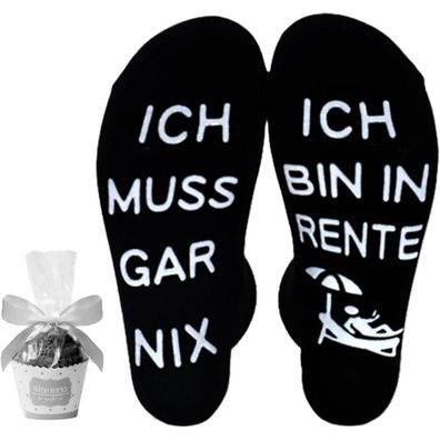 Lilikai Ruhestand Geschenk Socken für Männer und Frauen - Lustiges