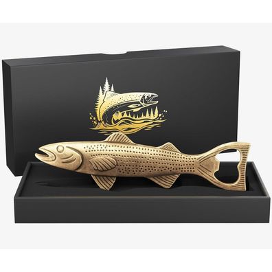 QpenguinBabies Fisch-Bier-Flaschenöffner Vintage für Männer - Geschenk für