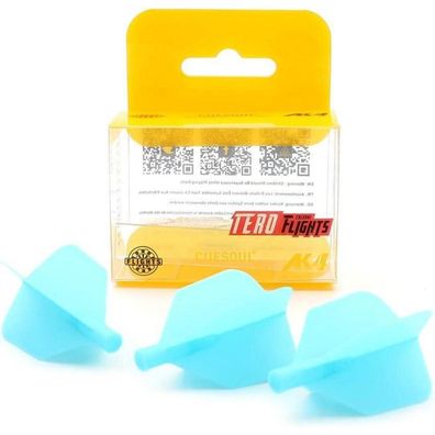 Cuesoul TERO AK4 Dart Flights Standard, Slim, Kite, Diamond, Shield - 3er Set