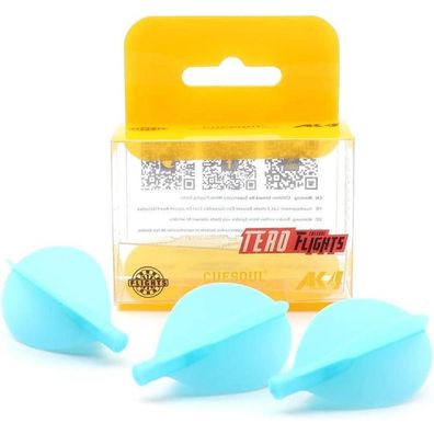 Cuesoul TERO AK4 Dart Flights - Standard, Slim, Kite, Diamond, Shield - 3er Set
