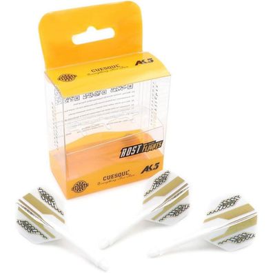 Cuesoul ROST Integrierte Dartschäfte & Flights, personalisierbar, S/M/L
