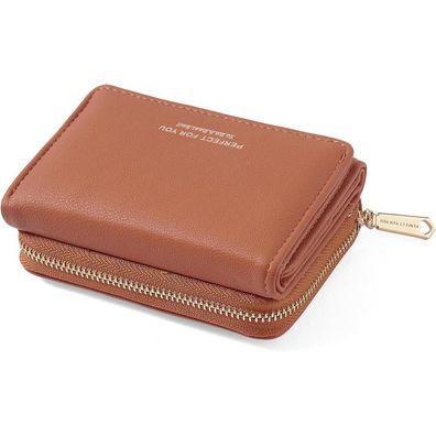 ANYWN Geldbörse Damen klein, elegantes Portemonnaie mit großer Kapazität und