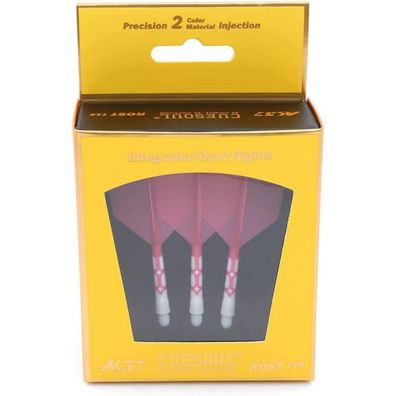 Cuesoul ROST T19 Integrierter Dartschaft und Flights, Big Wing Shape, 3er-Set