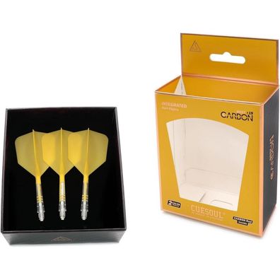 Cuesoul ROST T19 Carbon Integrierter Dartschaft und Flight, Big Wing-Form