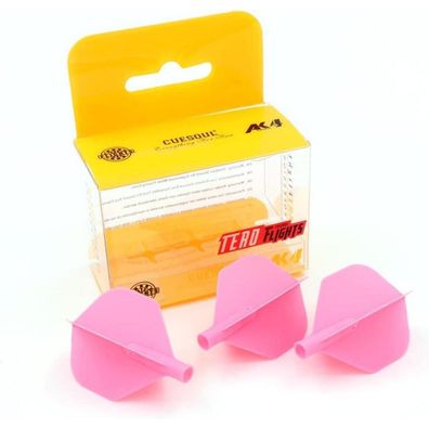 Cuesoul TERO AK4 Dart Flights Standard, Slim, Kite, Diamond, Shield - 3er Set
