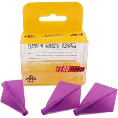 Cuesoul TERO AK4 Dart Flights Standard, Slim, Kite, Diamond, Shield, 3er Set