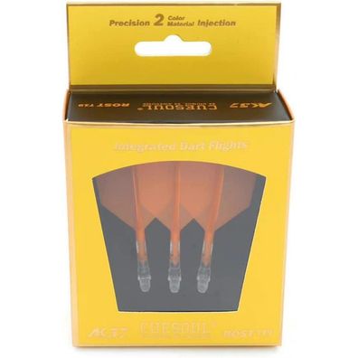 Cuesoul ROST T19 Integrierter Dartschaft und Flights Big Wing Shape, 3er-Set