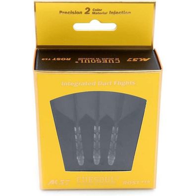 Cuesoul ROST T19 Integrierter Dartschaft & Flights, Big Wing Shape, 74mm