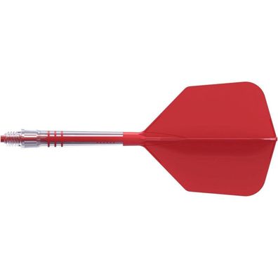 Cuesoul ROST T19 Integrierter Carbon Dartschaft und Flight, Big Wing-Form