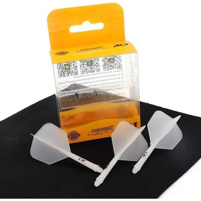 Cuesoul ROST Integrierte Dartschäfte & Flights, personalisiert, S/M/L, 3er-Set