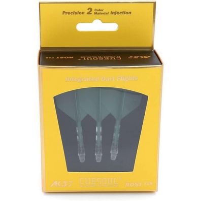 Cuesoul ROST T19 Integrierter Dartschaft & Flights, Big Wing Shape, 3er-Set