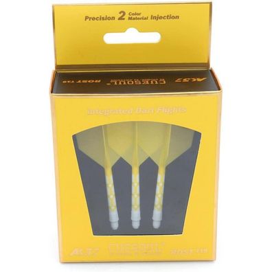 Cuesoul ROST T19 Integrierter Dartschaft und Flights, Big Wing Shape, 3er-Set