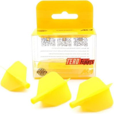 Cuesoul TERO AK4 Dart Flights Standard, Slim, Kite, Diamond, Shield - 3er Set