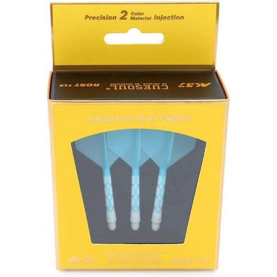 Cuesoul ROST T19 Integrierter Dartschaft und Flights Big Wing Shape, 3er-Set