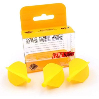 Cuesoul TERO AK4 Dart Flights Standard, Slim, Kite, Diamond, Shield - 3er Set
